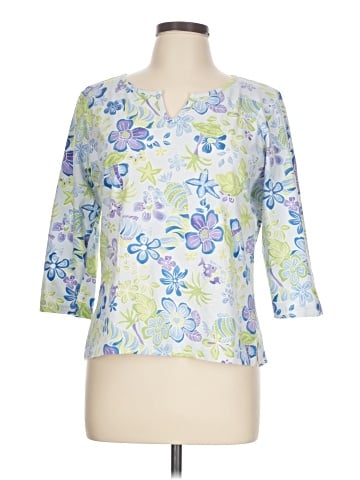 Talbots 3/4 Sleeve Blouse (view 1)
