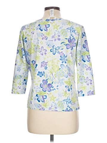 Talbots 3/4 Sleeve Blouse (view 2)