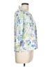 Talbots Blue 3/4 Sleeve Blouse Size L - photo 4