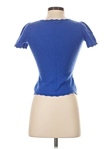 Sofia Cashmere Cashmere Pullover Sweater (view 2)