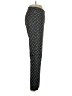 Tail Print Black Casual Pants Size 4 - photo 4