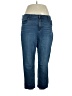 Terra & Sky Solid Blue Jeans Size 1X - photo 1