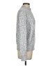 Ann Taylor Animal Print Silver Turtleneck Sweater Size S - photo 4