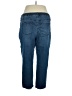 Terra & Sky Solid Blue Jeans Size 1X - photo 2
