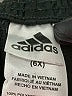 Adidas 100% Polyester Black Track Pants Size 6X - photo 3