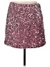 IDEALSANXUN 100% Polyester Stars Pink Burgundy Formal Skirt Size M - photo 1