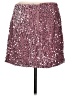 IDEALSANXUN 100% Polyester Stars Pink Burgundy Formal Skirt Size M - photo 2