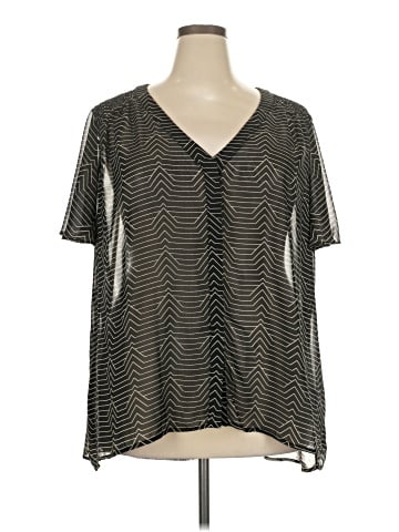 Pleione Short Sleeve Blouse (view 1)