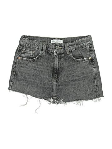 Zara Denim Shorts (view 1)