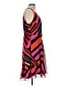 CAbi 100% Polyester Stripes Black Orange Casual Dress Size L - photo 4