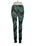 Lularoe Print Teal Leggings Size 1X (Tall & Curvy) - photo 1
