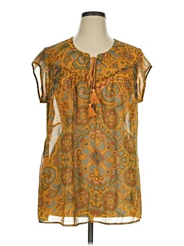 DR2 Short Sleeve Blouse (view 1)