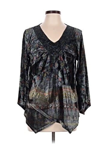 One World 3/4 Sleeve Blouse (view 1)