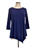 Clara Sun Woo Blue 3/4 Sleeve Top Size L - photo 1