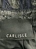 Carlisle 100% Acetate Black Trenchcoat Size 10 - photo 6