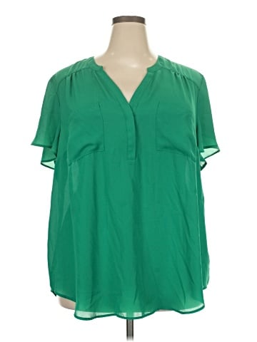 Torrid Short Sleeve Blouse (view 1)