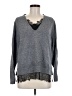 Elie Tahari Gray Pullover Sweater Size M - photo 1