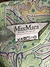 Max Mara Paisley Green 3/4 Sleeve Button-Down Shirt Size L (estimated) - photo 4