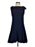 Aryeh Solid Blue Casual Dress Size S - photo 1