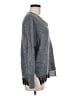 Elie Tahari Gray Pullover Sweater Size M - photo 4