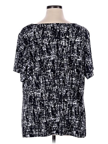 Cj Banks Short Sleeve Blouse (view 2)