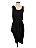 Macy's Solid Black Cocktail Dress Size S - photo 1
