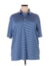 Greg Norman 100% Polyester Blue Short Sleeve Polo Size XXL - photo 1