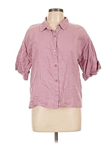 Eileen Fisher 3/4 Sleeve Button-Down Shirt (view 1)