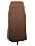 Everlane Chevron-herringbone Brown Formal Skirt Size M - photo 1