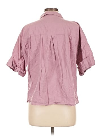 Eileen Fisher 3/4 Sleeve Button-Down Shirt (view 2)