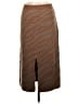 Everlane Chevron-herringbone Brown Formal Skirt Size M - photo 2