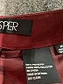 Kasper 100% Polyester Solid Burgundy Casual Pants Size 16 - photo 7