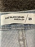 Just Black Blue Jeans Size 29 waist - photo 4