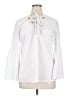 MICHAEL Michael Kors White Long Sleeve Blouse Size XL - photo 1