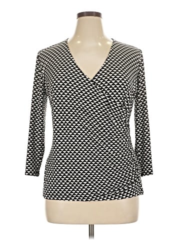 Liz Claiborne 3/4 Sleeve Top (view 1)