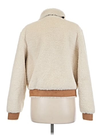 Aqua Faux Fur Jacket (view 2)