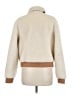 Aqua 100% Polyester Ivory Faux Fur Jacket Size M - photo 2