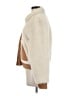 Aqua 100% Polyester Ivory Faux Fur Jacket Size M - photo 5