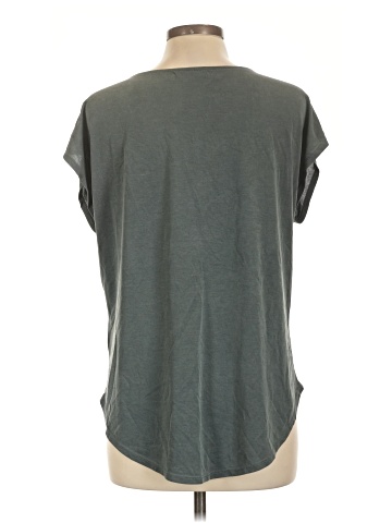 Green Envelope Short Sleeve Top (view 2)