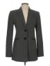 Dana Buchman Chevron-herringbone Gray Wool Blazer Size 2 - photo 1