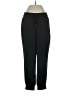 Ann Taylor 100% Polyester Solid Black Track Pants Size S - photo 1
