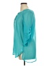 Apt. 9 100% Polyester Teal 3/4 Sleeve Blouse Size XL - photo 5