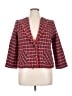 Talbots Tweed Red Blazer Size 14 Petite - photo 1