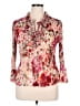 Allison Taylor 100% Polyester Floral Pink 3/4 Sleeve Blouse Size XL - photo 1