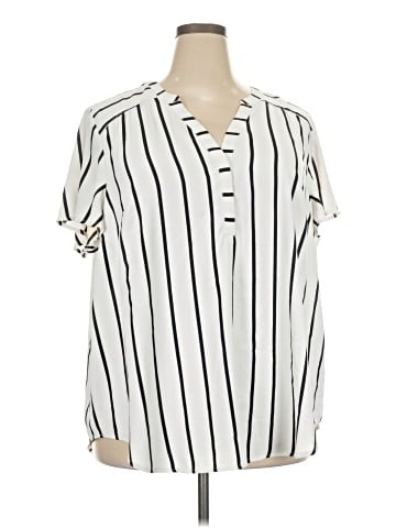 Torrid 3/4 Sleeve Blouse (view 1)