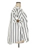 Torrid 100% Polyester Stripes Ivory 3/4 Sleeve Blouse Size 3X Plus (3) - photo 4