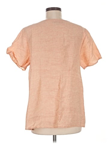 Flax Short Sleeve Blouse (view 2)