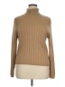 Talbots Tan Turtleneck Sweater Size XL - photo 1