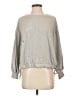 Lou & Grey Stars Gray Pullover Sweater Size XS - photo 1