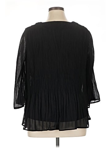 JM Collection 3/4 Sleeve Blouse (view 2)